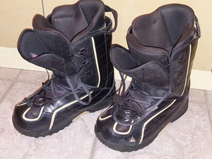 K2 range Snowboardschuhe schwarz, K2 EZ FIT 3D EUR M 43.5 Gr. 10 + 2 Skibrillen - Bild 1 von 9