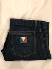 Louis Vuitton Gaston mens regular denim jeans waist  FR 42 waist 34 leg 30 used