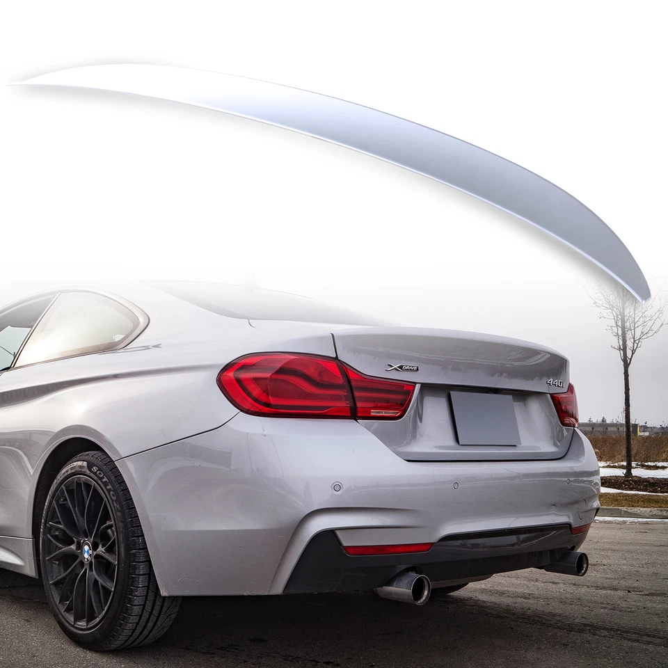 Alerón trasero pintado para BMW Serie 4 F32 P Style Titan Silver 354 Foto 1 de 4