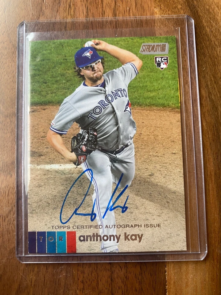 A43,180 - 2020 Stadium Club Autographs #AAKA Anthony Kay - Image 1 of 1