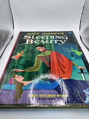 Walt Disney 1958 La Bella Durmiente Un Gran Libro Dorado Original De Colección Tapa Dura Foto 1 de 4