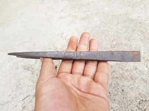 1920s Vintage Primitive Steel Tweezer Tong Tool Decorative Collectible Long TZ18 - Picture 1 of 6