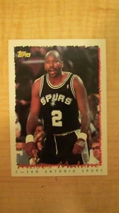1994-95 Topps Series 2 Moses Malone #244 San Antonio Spurs - Picture 1 of 2