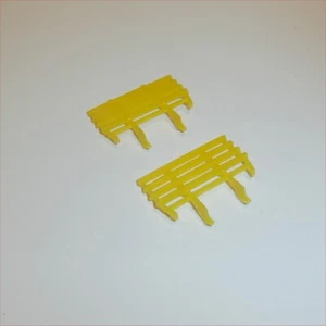 Matchbox Lesney 40 c Hay Trailer Yellow Plastic Racks or Rakes - Picture 1 of 4