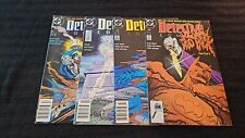 1989 DC COMICS DETECTIVE COMICS COMPLETE MUD PACK SET 1-4 (#604-607) MIXED GRADE