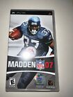 Madden NFL 07 (Sony PSP, 2006) Never Played No scratches Or Damaged Case