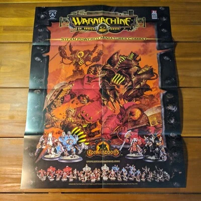 Póster promocional Privateer Press Warmachine Prime 17 1/2" X 23" Foto 1 de 4