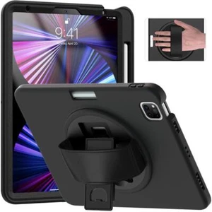 Heavy Duty Kids Case Flip for iPad 10.2 iPad 10.9 Pro 11 Air 9.7 Stand Cover - Picture 1 of 27
