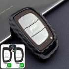 Produktbild - Carbon Look Cover Case Hülle für Hyundai i10 i20 I30 Tucson Kona Santa-Fe