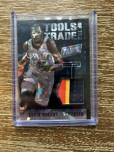 2014 Panini Tools of the Trade Jerseys Kevin Durant #13 Tri Color Patch Thunder