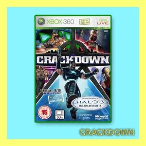 Crackdown XBOX 360 (Xbox One/Serie S/X KOMPATIBEL) SCHNELLE LIEFERUNG - Bild 1 von 1
