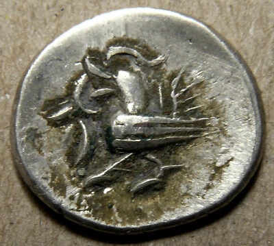 1847 年柬埔寨_银币_哈姆扎鸟 Billon_1/8 Tical_Fuang_KM#32.2_257072-14 — 第 1/3 张图片