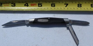 Buck Knife USA 310 Companion 3 Blade Whittler Delrin Handle Pre Date Code - Picture 1 of 5