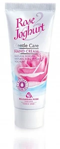 Bulgarian rose "Rose Joghurt" Hand cream 75 ml with damascena rose oil - Picture 1 of 2