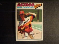 1977 Topps Baseball Mike Cosgrove Card # 589