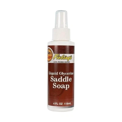 Fiebing's Liquid Glycerin Saddle Soap Leather Cleaner Preserver Restore 4oz Pump - Image 1 of 4