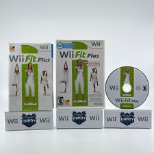 Wii Fit Plus (Wii, 2009) W/ Manual CIB