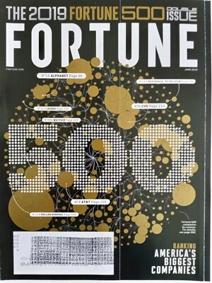 Fortune Magazine June 2019 Fortune 500 Issue NEW - Image 1 of 3