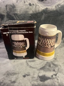 Pittsburgh Pirates MLB 1960 World Series Champion Commemorative Beer Stein - Picture 1 of 9