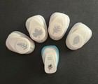 Leaf Theme Paper Punch Set, Lot of 5 Leaf Shape Craft Punches Autumn Halloween 