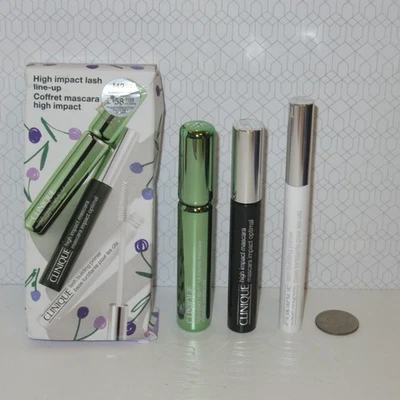 Clinique High Impact High-Fi Full Volume Mascara Primer Base Lash Line Up Set - Image 1 of 2