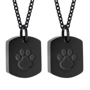 Cremation Jewelry Dog Ashes Necklace for Women Men Pet Dog/Cat Urns for Ashes... - Picture 1 of 7