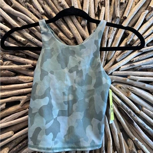 NWT - All in Motion, Green Toned Camouflage Activewear Tank-Youth/Girls Size M/8 - Picture 1 of 4