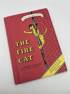 Vintage 1960 THE FIRE CAT HARDCOVER BOOK Esther Averill Harper & Row - Foto 1 di 5