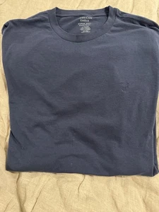 American Eagle Outfitters Super Soft Standard Fit T-Shirt Blue Men’s Size XL - Picture 1 of 2