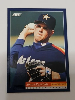 Shane Reynolds Houston Astros 1994 Score Rookie Prospect Card #586 - Image 1 of 2