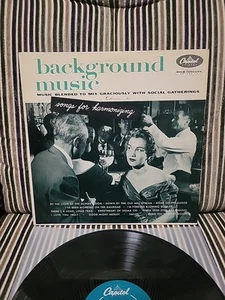 Background Music-"SongsForHarmonizing"-Capitol T 472-NM - Picture 1 of 6