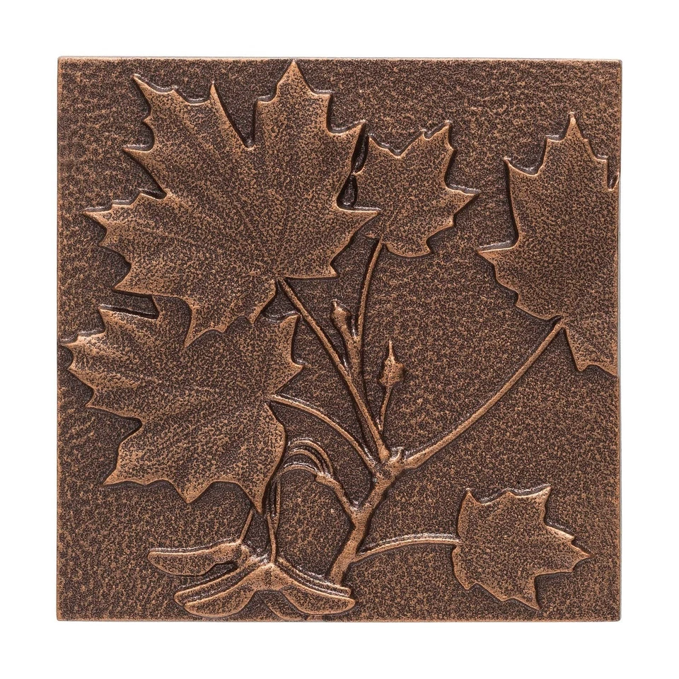 Whitehall Products Maple Leaf Wall Decor Antique Copper