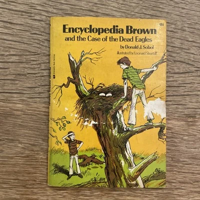 Vintage 1975 Encyclopedia Brown: Case Of The Dead Eagles  - Image 1 of 3