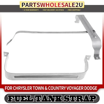 2x Correa de tanque de combustible para Chrysler Town & Country Voyager Dodge Caravan 4809309AB Foto 1 de 4