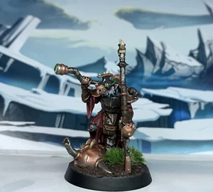 Warhammer AoS Age Of Sigmar Skaven Warlock Engineer Painted - Picture 1 of 6