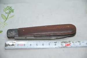 ed wüsthof solingen taschen messer holz griff - Bild 1 von 3