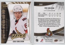 2009-10 Upper Deck MVP Gold Script /100 Erik Karlsson #380 Rookie RC