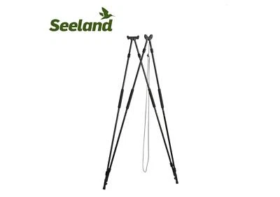 Seeland Decoy 4-Legged Shooting Stick Quad Rifle Rest - Black - Free Shipping - Image 1 of 2
