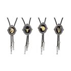 Bolo Tie Punk Shirts Chain Lucky Knot Collar Necklaces Long Neckties Pendant