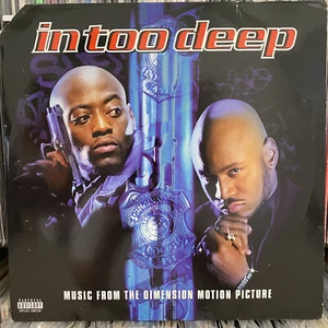 IN TOO DEEP SOUNDTRACK (VINYL 2LP)  1999  RARE!!  NAS + NATURE + 50 CENT + LOX!! - Picture 1 of 2