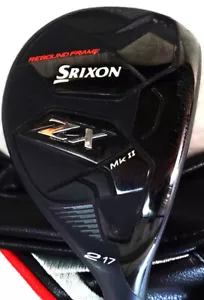SRIXON ZX MKII 17° 2H HYBRID HZRDUS SMOKE 5.5 70 REG GRAPHITE EXCELLENT USED - Picture 1 of 6
