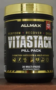 ALLMAX Nutrition VITASTACK 30 Packs Brand New & Sealed Multi-Vitamin Pack Stak - Picture 1 of 6