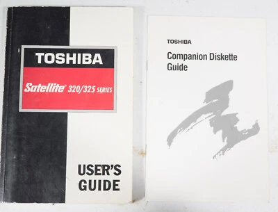 Vintage Toshiba Satellite 320/325 User's Guide  ST534B05 - Image 1 of 4