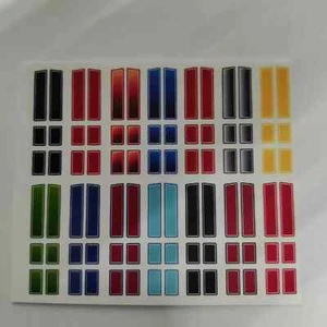 1/64 for hot wheels water slide decals racing stripes MADE IN THE USA! - Picture 1 of 1