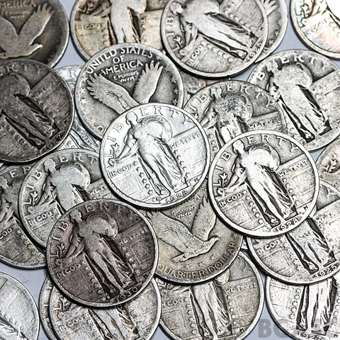 Standing Liberty Quarters , 90% Silver Coin Lot , Circulated , Choose How Many! Cover