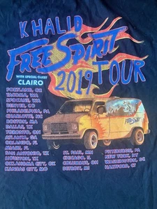 Khalid Free Spirit 2019 Tour T-shirt - Picture 1 of 4