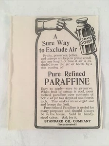 Vintage Standard Oil Company Paraffine 1907 Print Ad - Bild 1 von 3