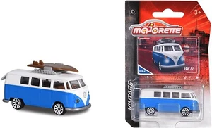 MAJORETTE VINTAGE VW T1 VAN SCALA 1/64 DIE-CAST METAL CARS 7,5 CM. NUOVO BLISTER - Foto 1 di 12