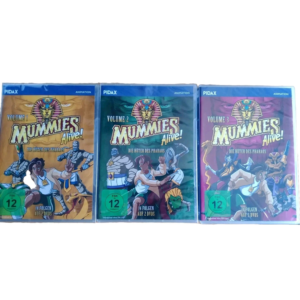 Mummies alive  Cartoon  complete 1990`s TV series DVD - all  Episodes Region 2 - Image 1 of 1