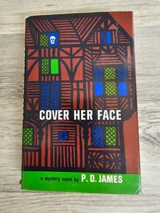 Cover Her Face By P.D. James 1st American Edition HC w/dust jacket - Picture 1 of 7